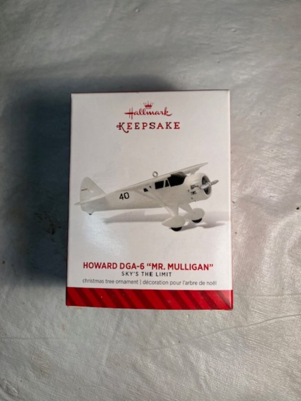 Two Hallmark Keepsake Ornaments